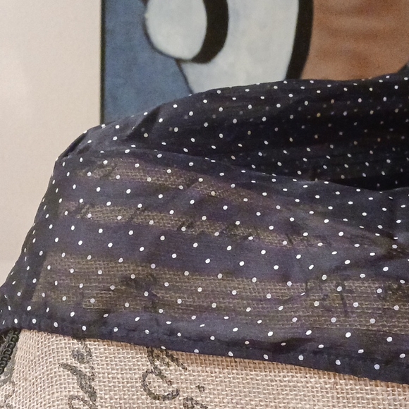 Polka Dot Tie Front Top - Picture 8 of 11